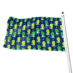 Cute Dino T-Rex Pattern Print Flag