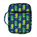 Cute Dino T-Rex Pattern Print Front Pocket Bible Bag