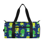 Cute Dino T-Rex Pattern Print Gym Bag