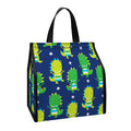 Cute Dino T-Rex Pattern Print Insulated Lunch Tote