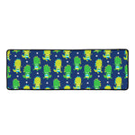 Cute Dino T-Rex Pattern Print Long Kitchen Mat