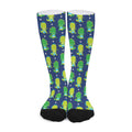 Cute Dino T-Rex Pattern Print Long Socks
