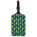 Cute Dino T-Rex Pattern Print Luggage Tag