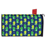 Cute Dino T-Rex Pattern Print Mailbox Cover