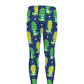Cute Dino T-Rex Pattern Print Men's Leggings