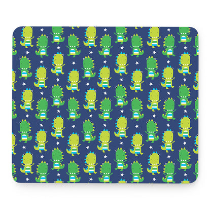 Cute Dino T-Rex Pattern Print Mouse Pad