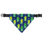 Cute Dino T-Rex Pattern Print Over The Collar Dog Bandana