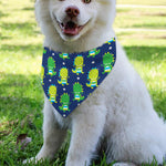 Cute Dino T-Rex Pattern Print Over The Collar Dog Bandana