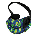 Cute Dino T-Rex Pattern Print Pet Sling Carrier