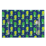 Cute Dino T-Rex Pattern Print Placemat
