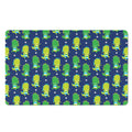 Cute Dino T-Rex Pattern Print Polyester Doormat