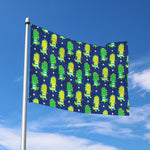 Cute Dino T-Rex Pattern Print Polyester Flag