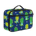 Cute Dino T-Rex Pattern Print Portable Lunch Bag