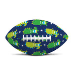 Cute Dino T-Rex Pattern Print Rugby Ball