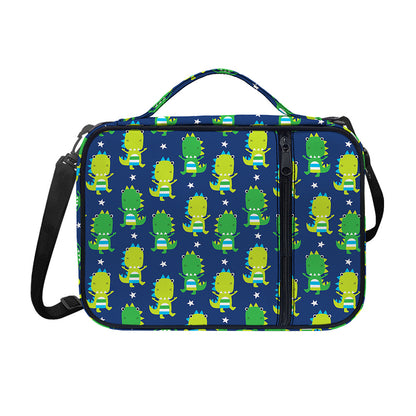 Cute Dino T-Rex Pattern Print Shoulder Strap Bible Bag