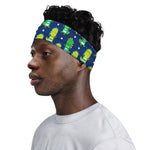 Cute Dino T-Rex Pattern Print Sports Headband