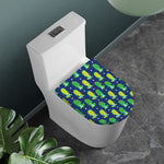 Cute Dino T-Rex Pattern Print Toilet Lid Cover