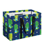 Cute Dino T-Rex Pattern Print Utility Tote Bag