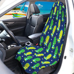 Cute Dino T-Rex Pattern Print Waterproof Car Seat Cover