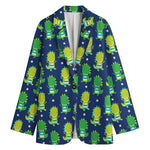Cute Dino T-Rex Pattern Print Women's Blazer