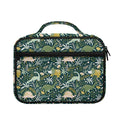 Cute Dino Tropical Leaves Pattern Print Briefcase Bible Bag