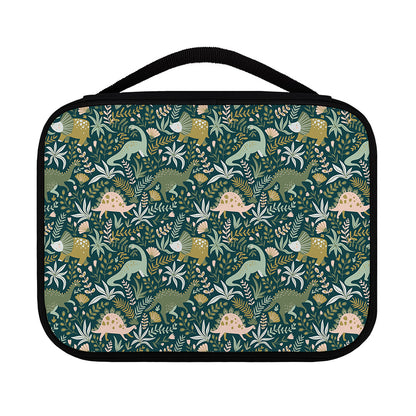 Cute Dino Tropical Leaves Pattern Print Classic Bible Case