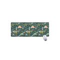 Cute Dino Tropical Leaves Pattern Print Extended Mouse Pad