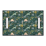 Cute Dino Tropical Leaves Pattern Print Golf Cart Seat Cover