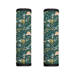 Cute Dino Tropical Leaves Pattern Print Handle Covers