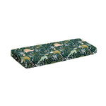 Cute Dino Tropical Leaves Pattern Print Piano Keyboard Cover