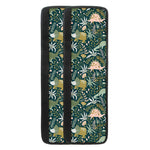Cute Dino Tropical Leaves Pattern Print Refrigerator Handle Covers