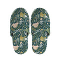 Cute Dino Tropical Leaves Pattern Print Slippers
