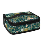 Cute Dino Tropical Leaves Pattern Print Small Lunch Bag