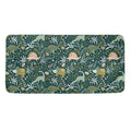 Cute Dino Tropical Leaves Pattern Print Towel