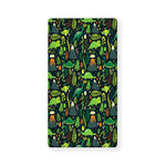 Cute Dinosaur And Floral Pattern Print Baby Crib Sheet