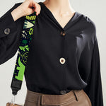 Cute Dinosaur And Floral Pattern Print Bag Strap