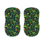 Cute Dinosaur And Floral Pattern Print Bar Stool Covers