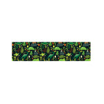 Cute Dinosaur And Floral Pattern Print Bed Runner