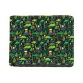 Cute Dinosaur And Floral Pattern Print Bifold Wallet