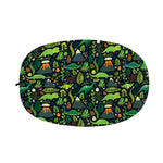 Cute Dinosaur And Floral Pattern Print Car Side Mirror Covers