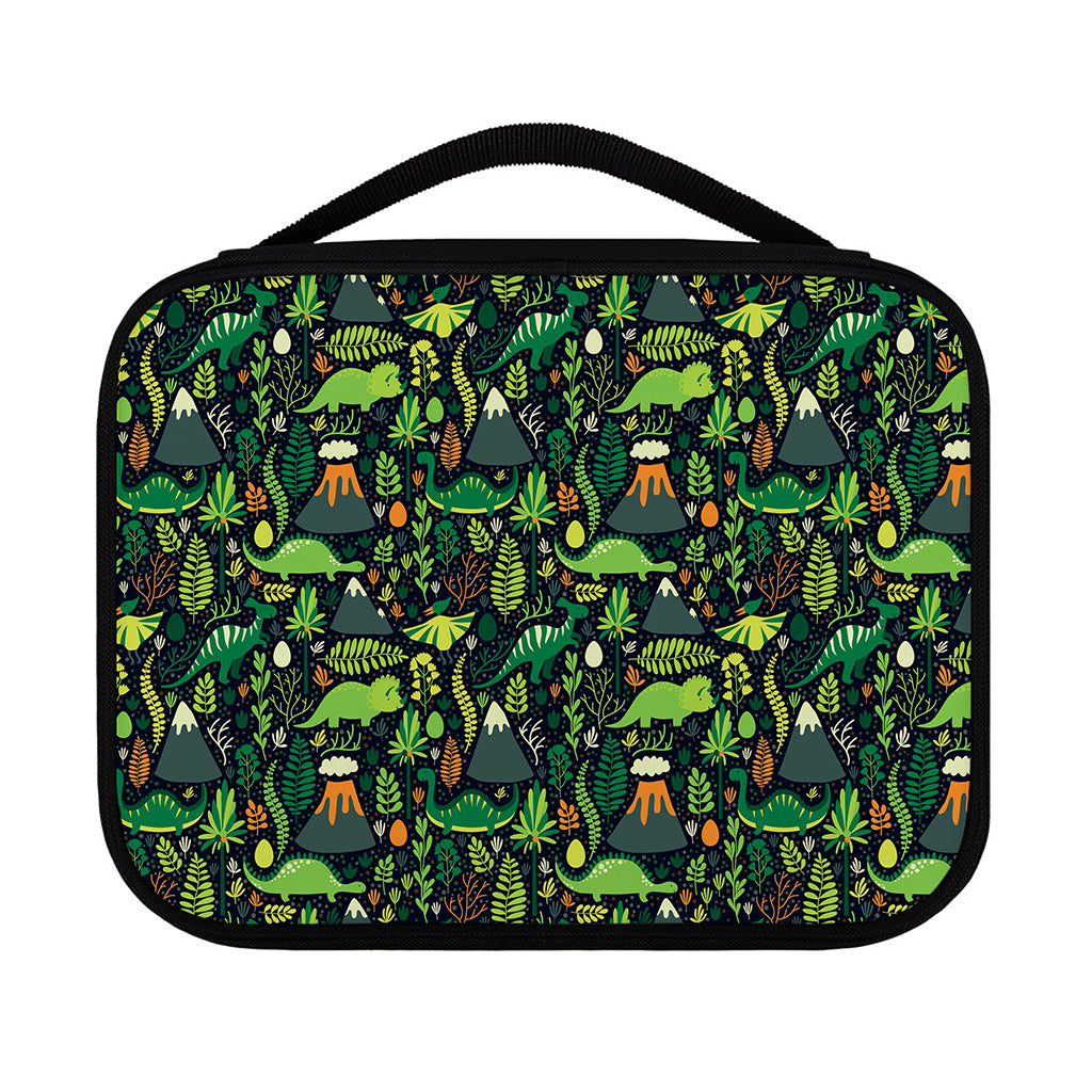 Cute Dinosaur And Floral Pattern Print Classic Bible Case