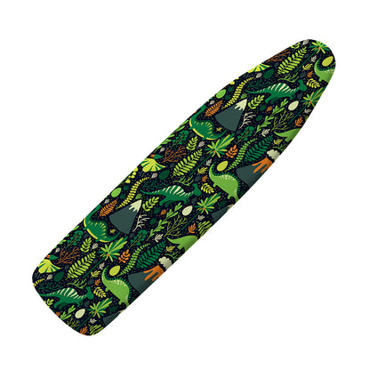 Cute Dinosaur And Floral Pattern Print Ironing Board Cover
