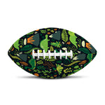 Cute Dinosaur And Floral Pattern Print Rugby Ball