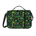 Cute Dinosaur And Floral Pattern Print Shoulder Strap Bible Bag