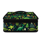 Cute Dinosaur And Floral Pattern Print Small Lunch Bag