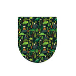 Cute Dinosaur And Floral Pattern Print Toilet Lid Cover