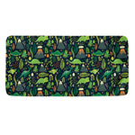 Cute Dinosaur And Floral Pattern Print Towel