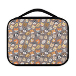 Cute Dog Emoji Pattern Print Classic Bible Case