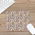 Cute Dog Emoji Pattern Print Mouse Pad