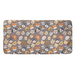 Cute Dog Emoji Pattern Print Towel